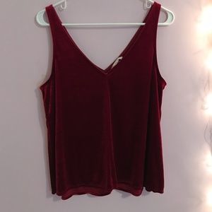 RED VELVET TANK TOP!