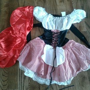 Little red riding hood costume siZe small 8 sexy