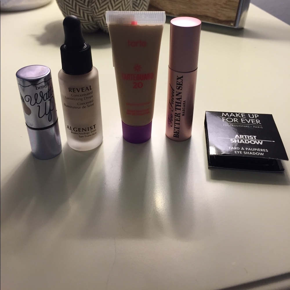 Never used make up samples