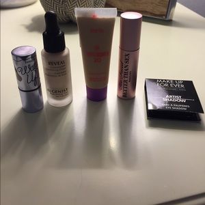 Never used make up samples