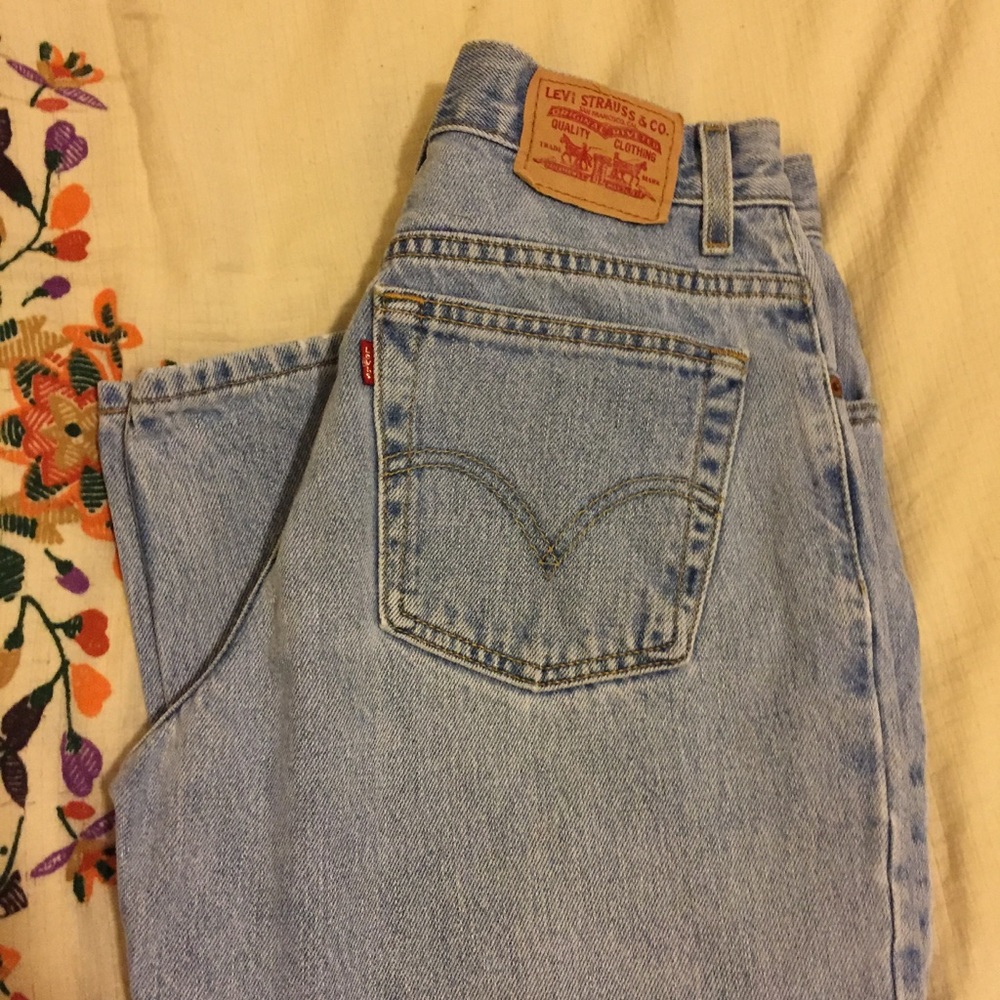 Vintage Levi's 550 Jeans Light Wash Size 29