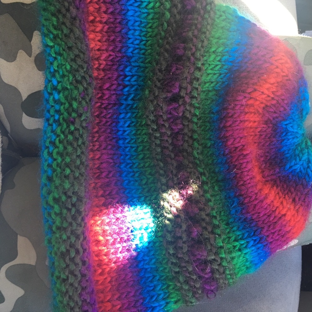 Beanie. Home knitted