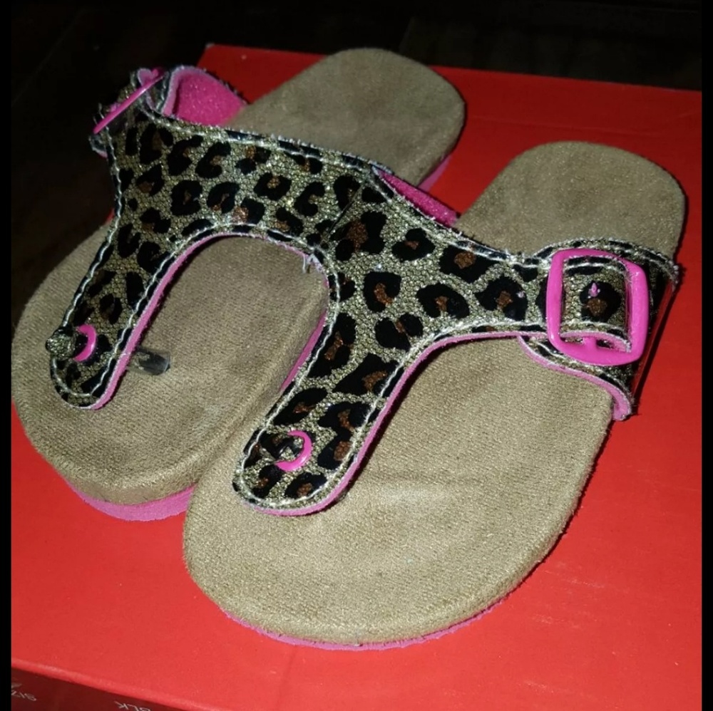 Leopard Sandals