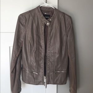 Express faux leather jacket!!