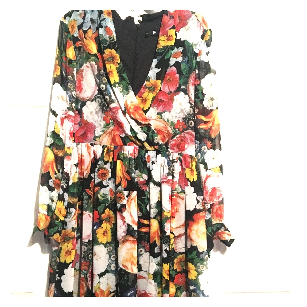 Tahari floral dress
