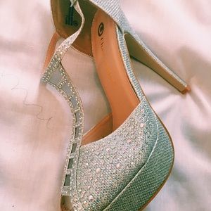 Dazzled Strappy Heels