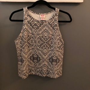 Cropped tribal tank