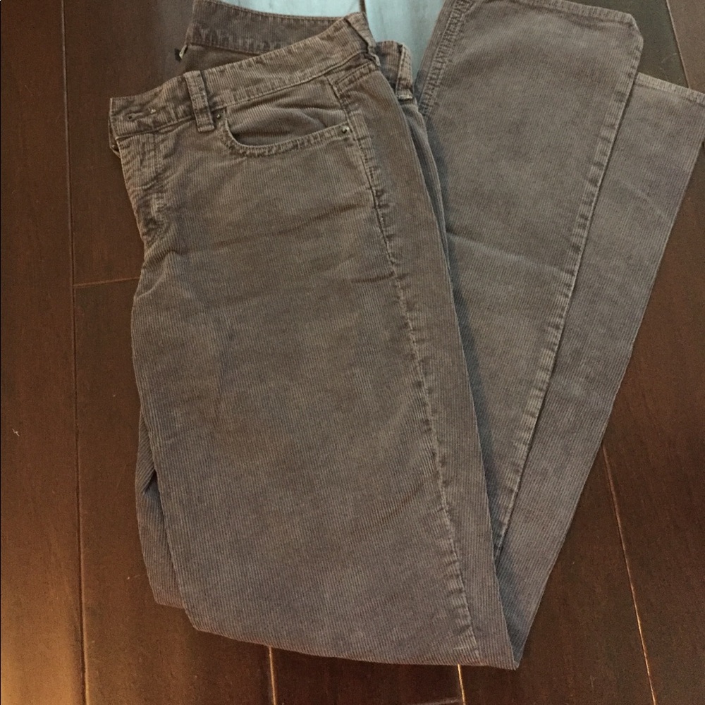 J Crew Vintage Matchstick Cord in Aluminum