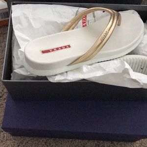 Prada Flip Flops