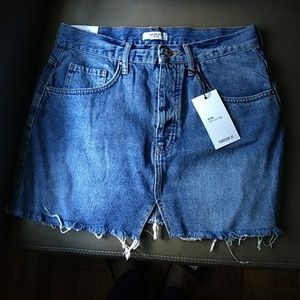 Denim skirt