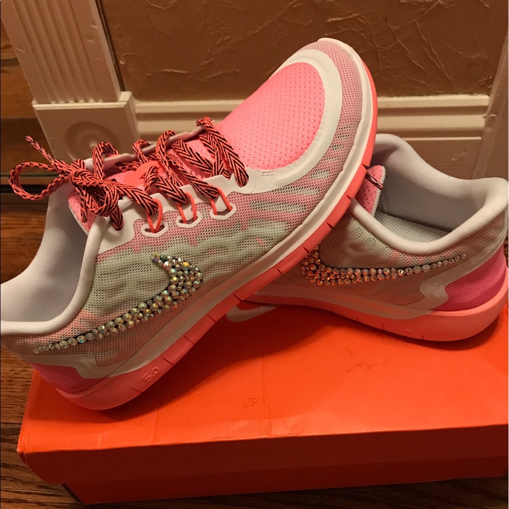 Nike bling sneakers