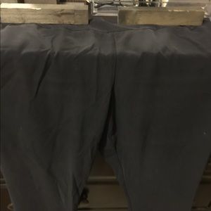 Black pull on dress pants