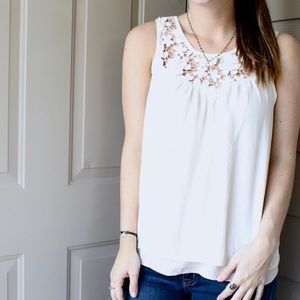 Embroidered Tank