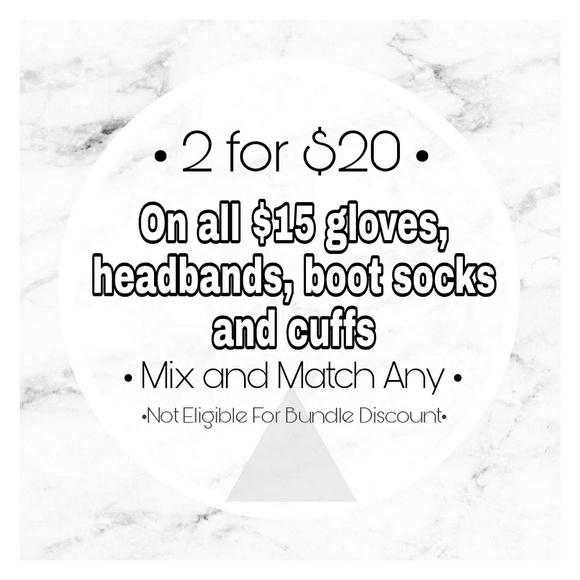 2 Tone Boot Cuffs- Red - Picture 5 of 5