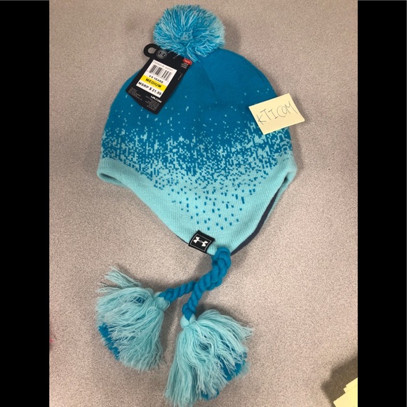Under Armour Little Girls Tassle UA Beanie