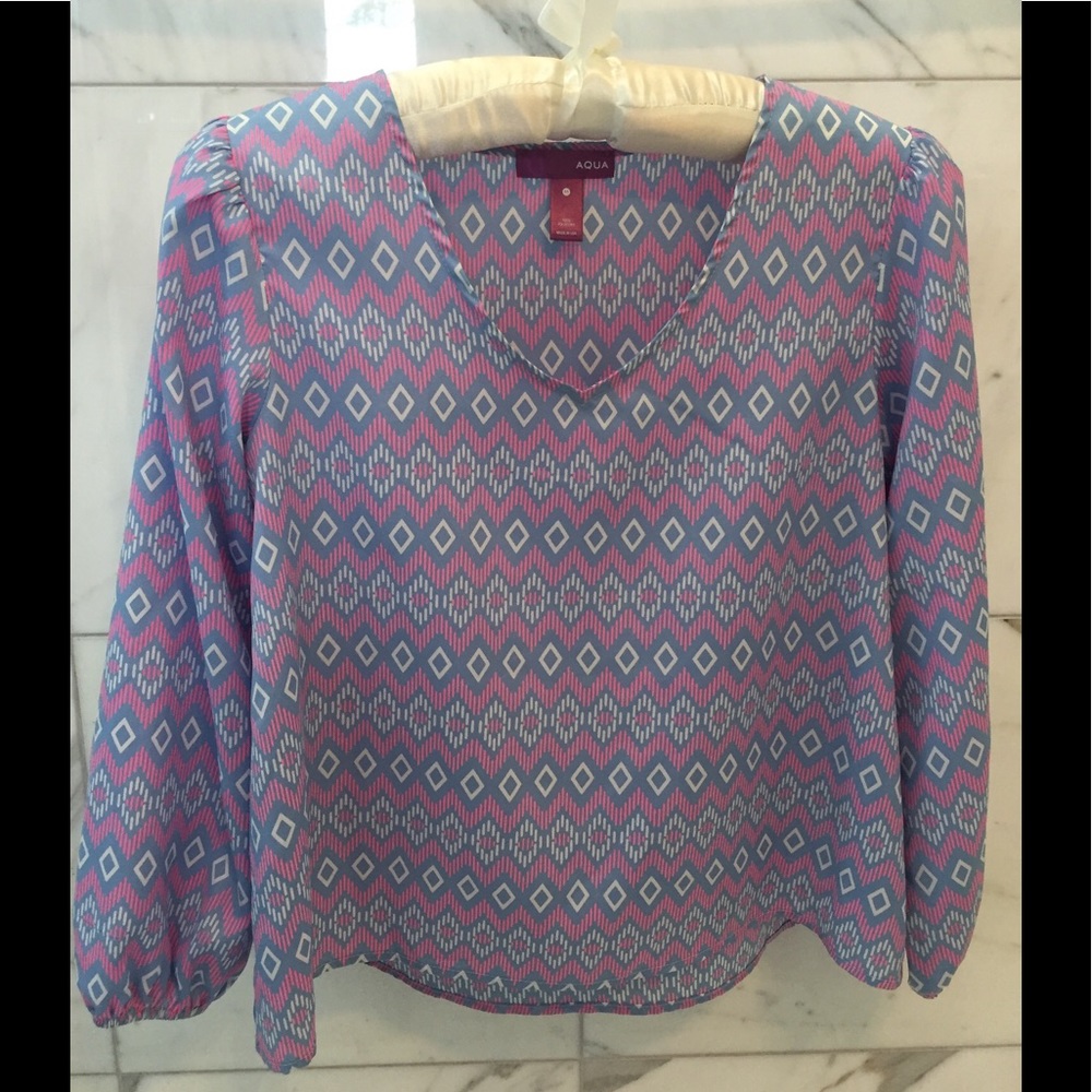 AQUA girls long sleeve top