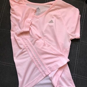 Baby pink Adidas shirt