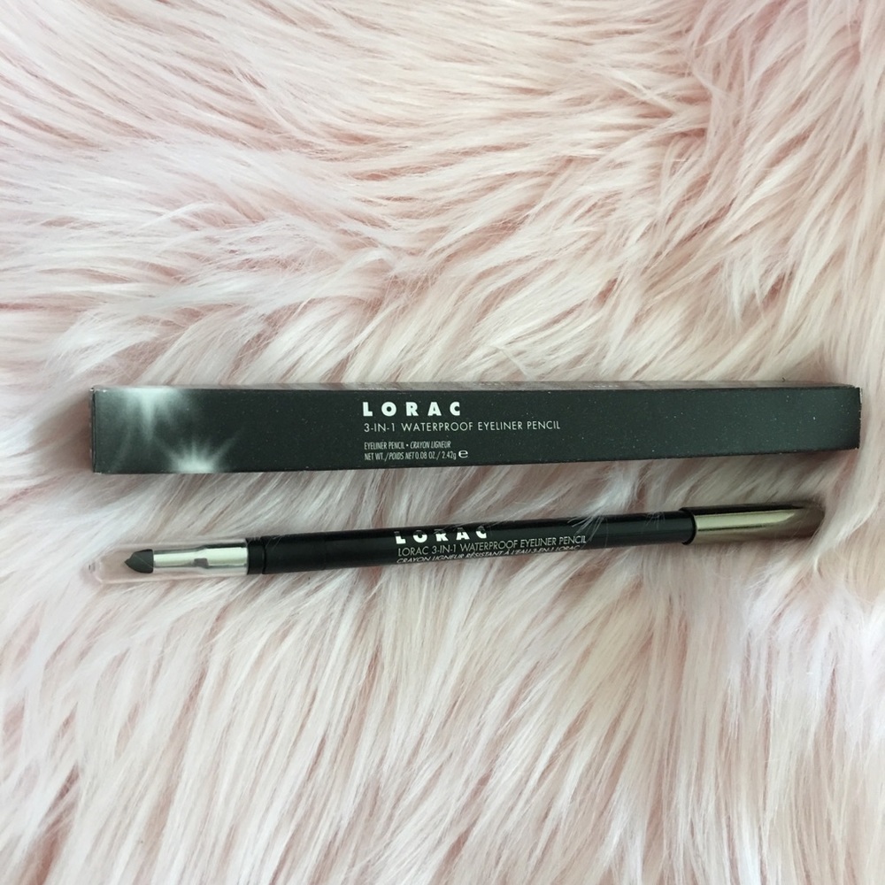 Lorac Eyeliner 3-In-1 Waterproof Pencil ULTRA BLK