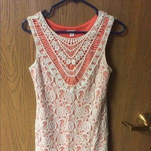Xhiliration lace dress