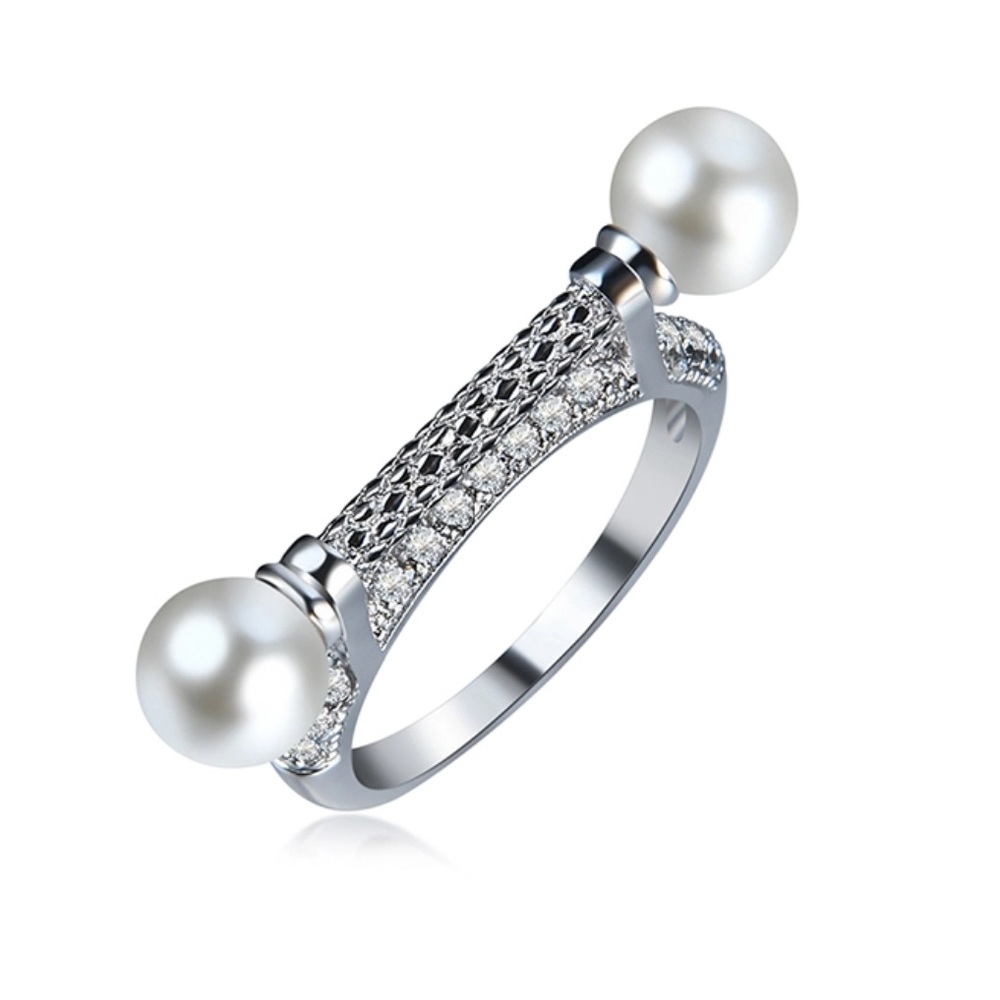 Pearl Accent Ring - Picture 1 of 4