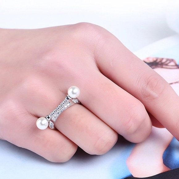 Pearl Accent Ring - Picture 2 of 4