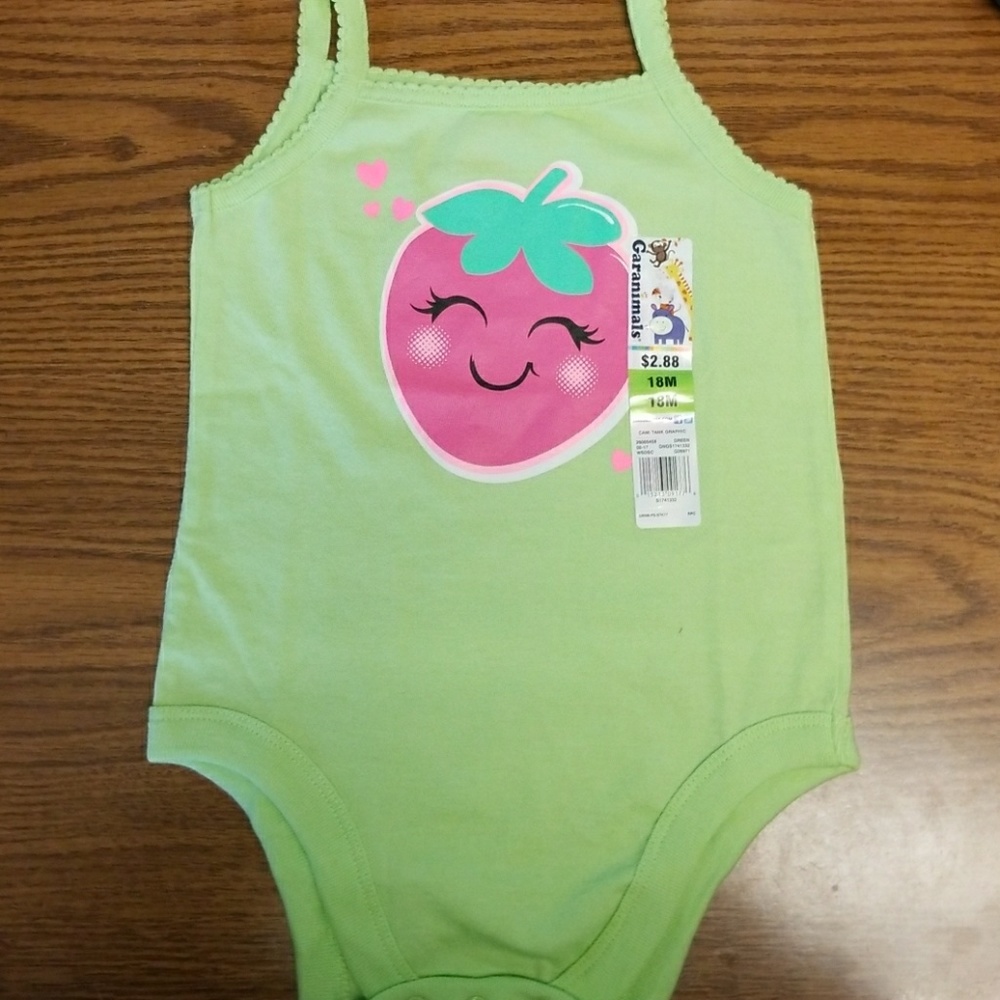 Toddler Girls 18 Months Tank Onsie