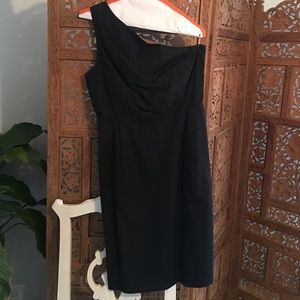 J. Crew one shoulder dress