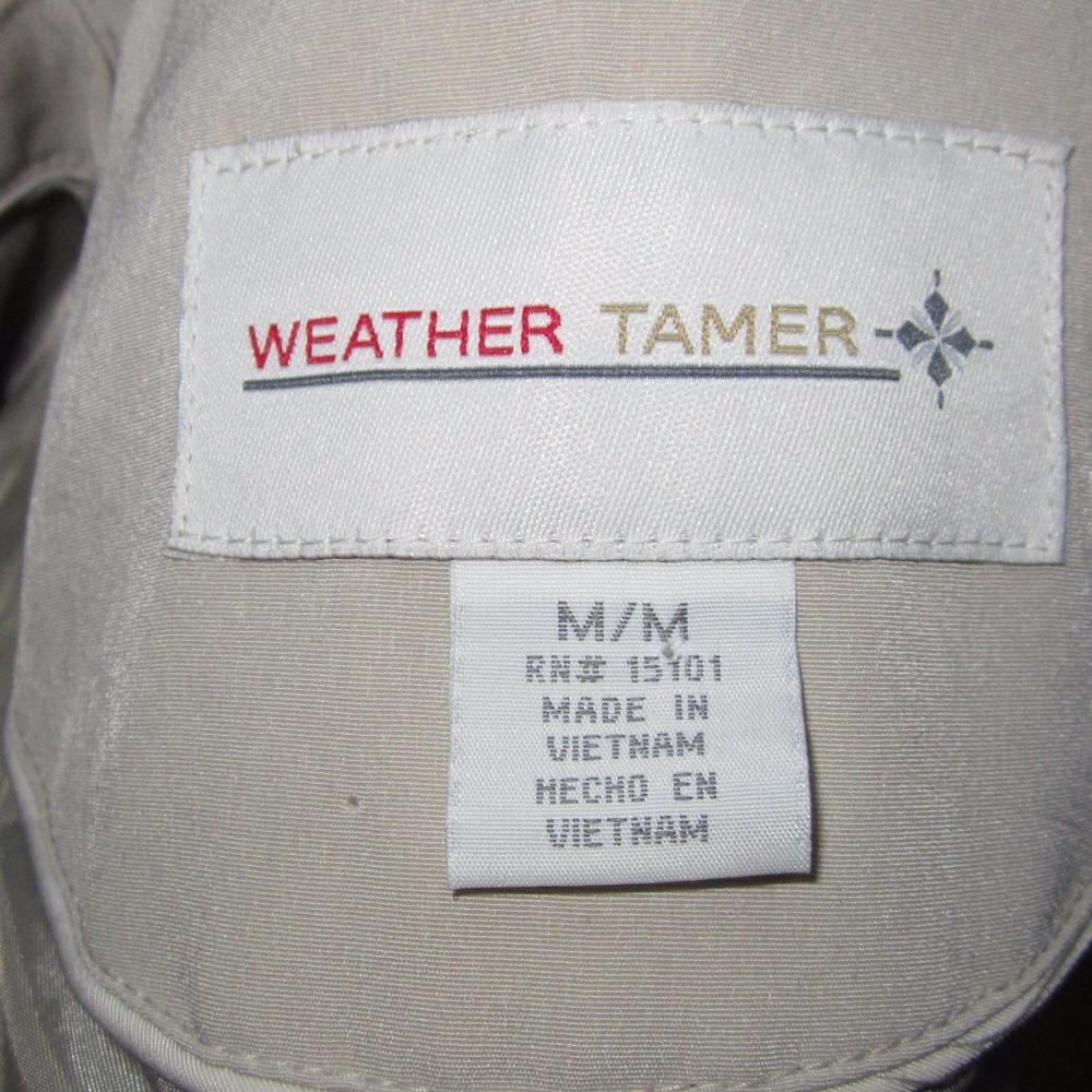 NWT Weather Tamer Raincoat size medium - Picture 5 of 7