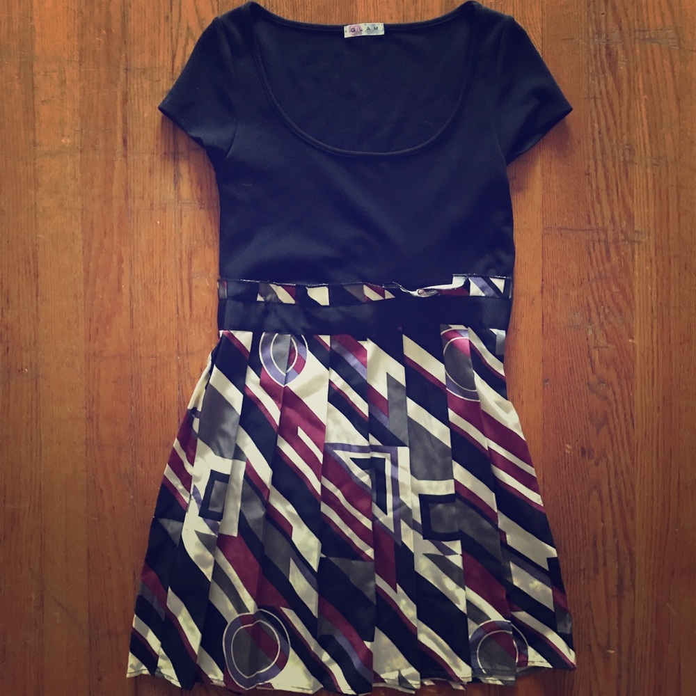 Glam mini dress size S