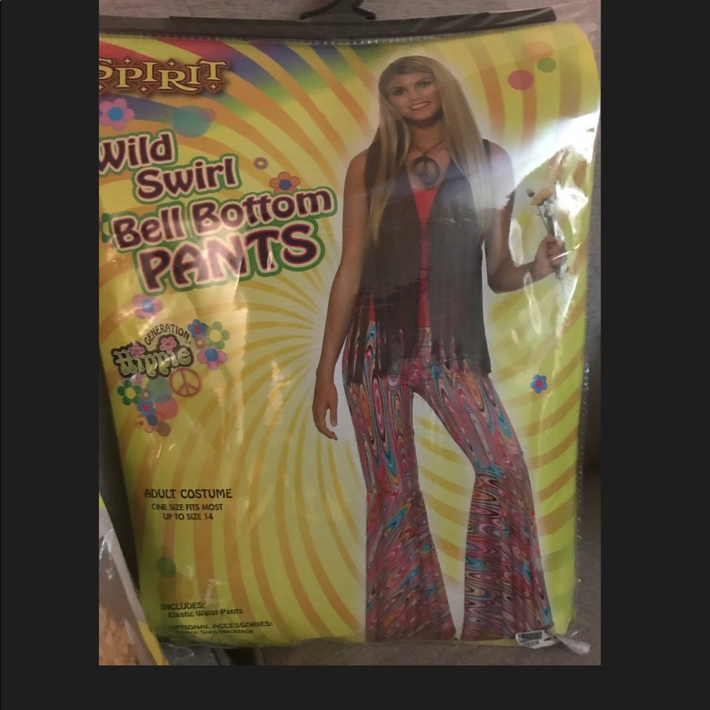 Hippie bell bottom pants