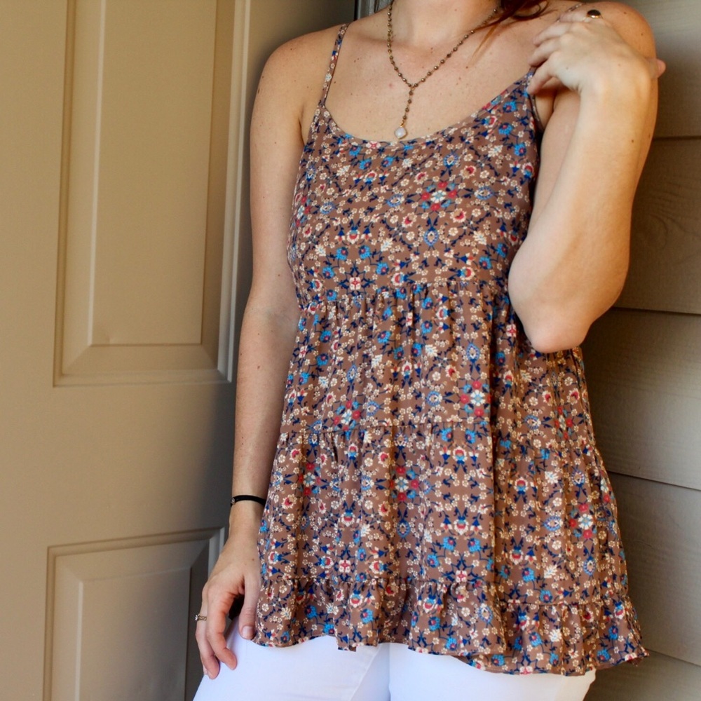 Floral Tank