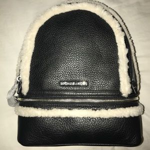 Micheal Kors "Rhea Zip Sherpa Medium Backpack"