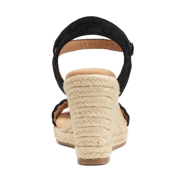 Sonoma Anet Women's Espadrille Wedge Sandals Navy - Picture 3 of 4