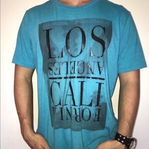 Blue free state tee