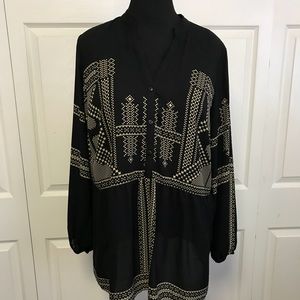 Alfani Long Sleeved Blouse