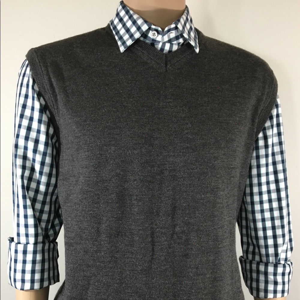 SETTE PONTI Men’s Sweater Vest  SZ X Made inItaly