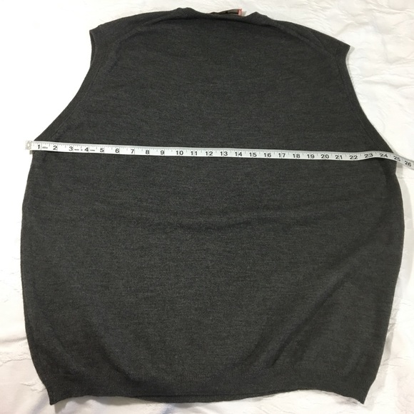 SETTE PONTI Men’s Sweater Vest SZ X Made inItaly - Picture 5 of 6