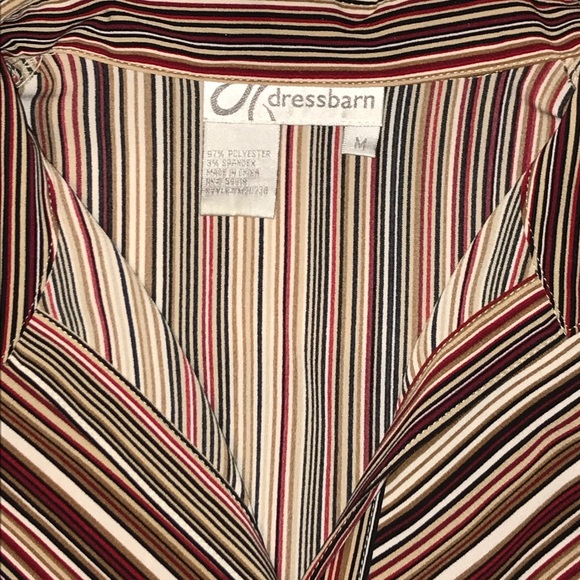 Dress Barn Vintage Style Collared Shirt - Picture 4 of 7