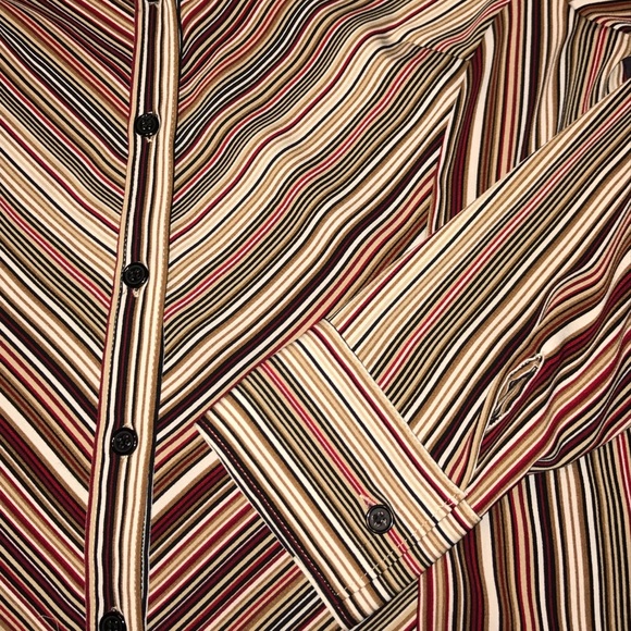 Dress Barn Vintage Style Collared Shirt - Picture 5 of 7