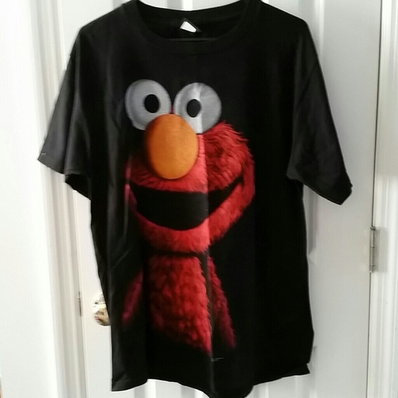 Changes Other - Elmo mens black tshirt