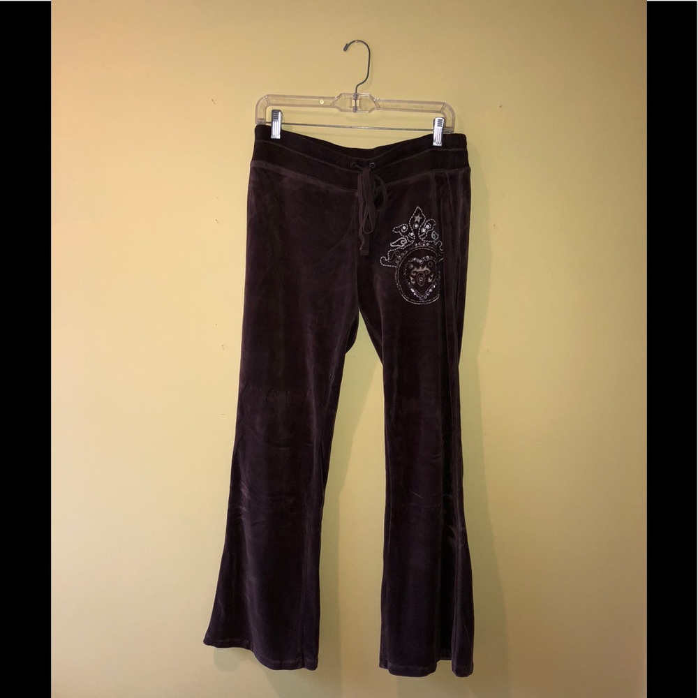 Twisted Heart velour lounge wear.