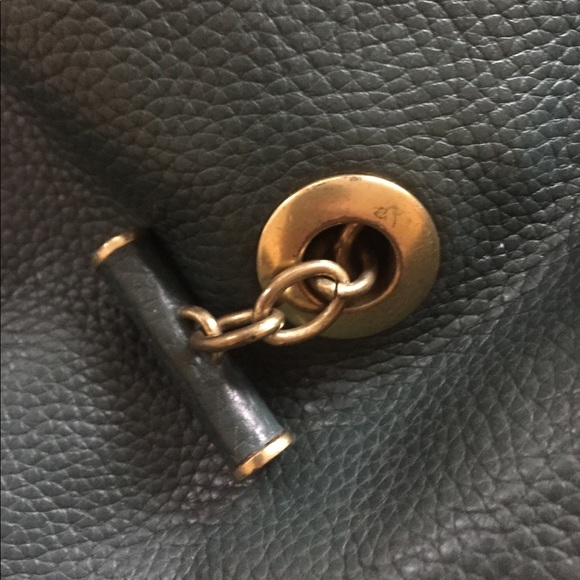 J.crew dark green messenger bag - Picture 4 of 8