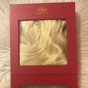 LUXY hair extensions- 20 inch, 160g, ash blonde
