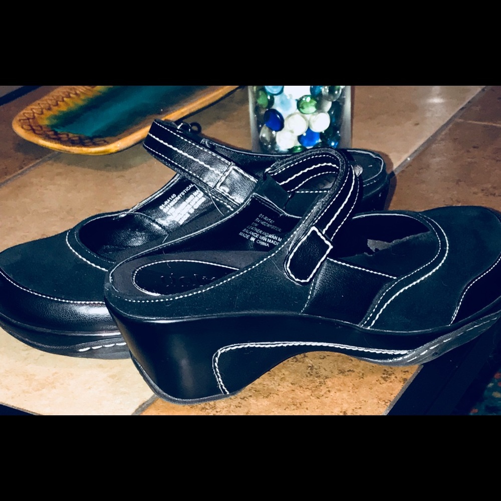 Rialto comfort Mary Jane clogs BLK SZ 11