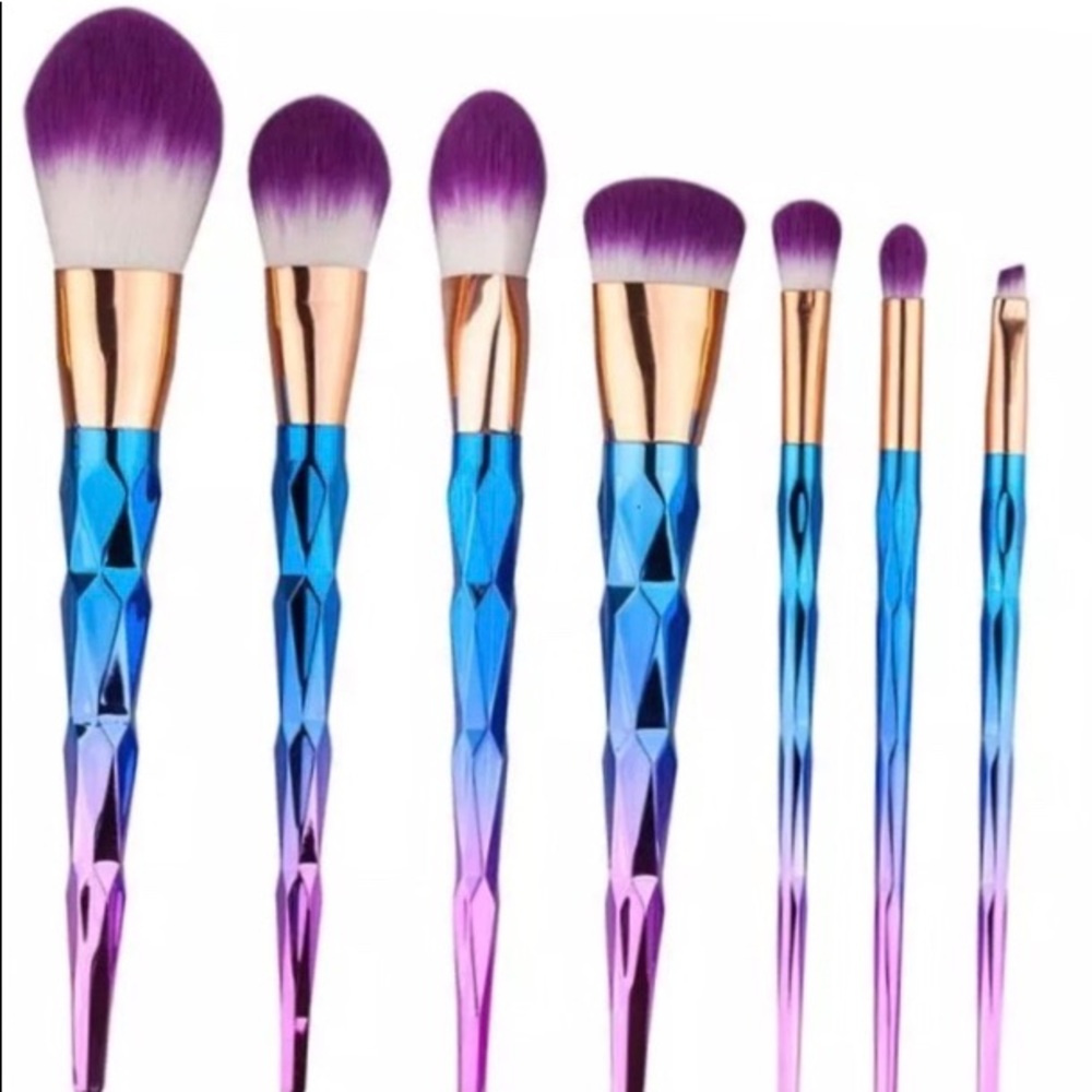 Unicorn brushes -7 pieces
