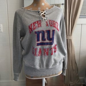 Ladies New York Giants Vintage wash Sweatshirt