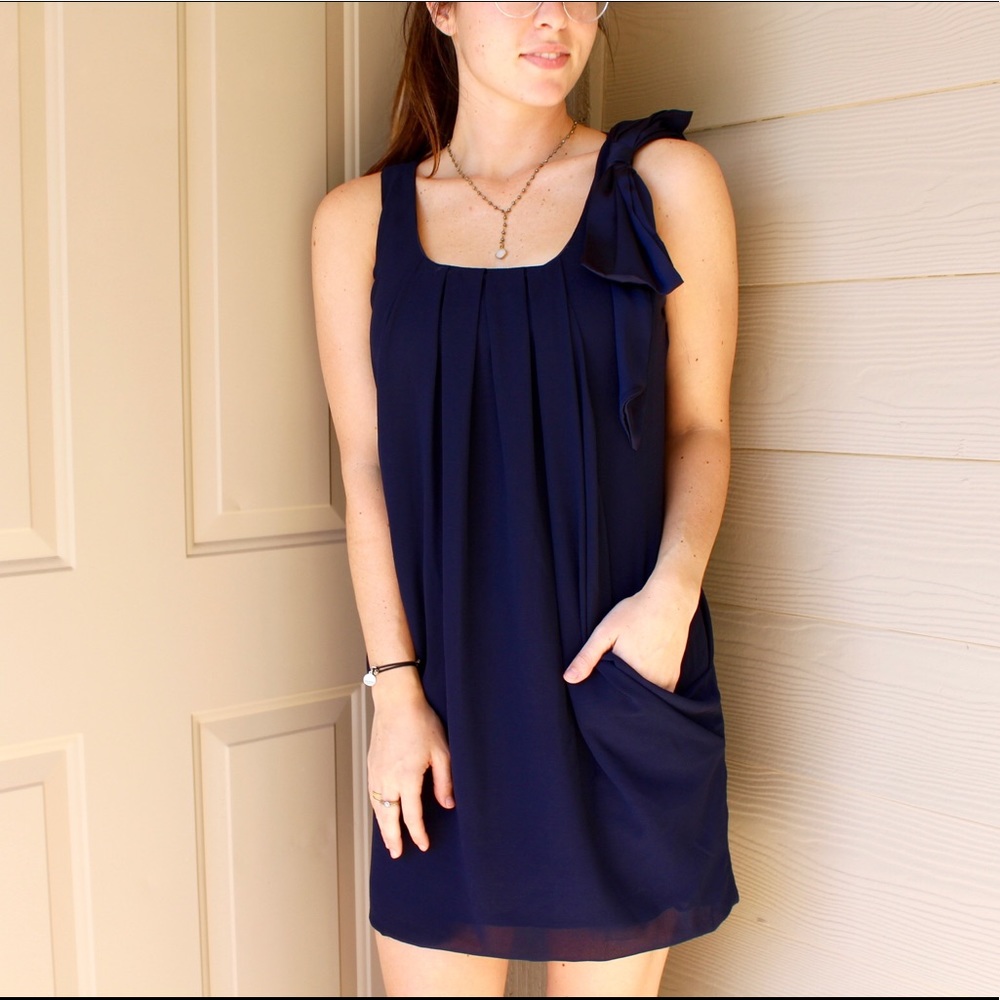 Navy Tank Dress
