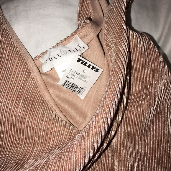 Pink/ Nude Thin Strap Tank - Picture 4 of 4