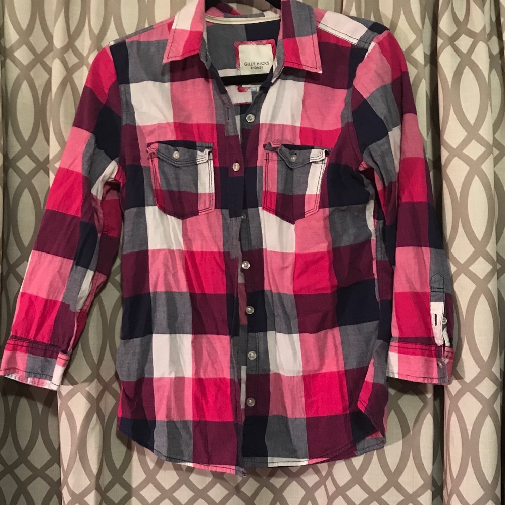 Plaid top