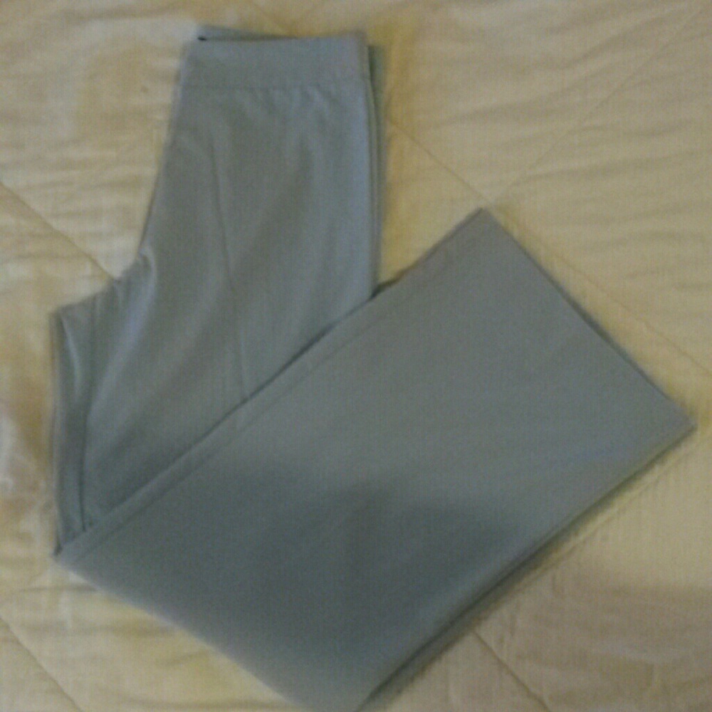 High-Waist Flare Leg Dress Pants